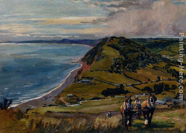 Lionel Edwards Along The Dorset Coast